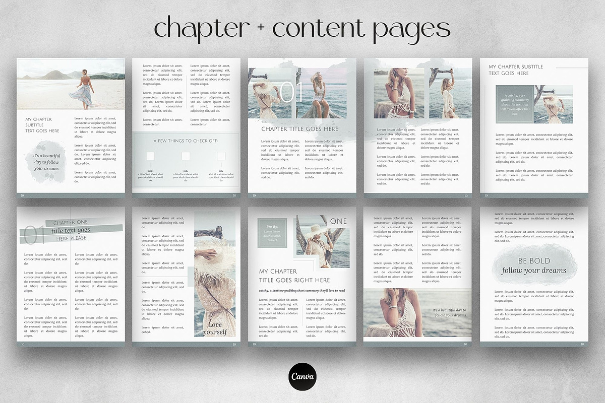 Coaching Course Workbook Template, a Magazine Template by Made by Melody (Photo 7 of 15)