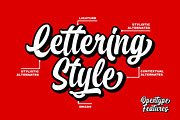 Brayles + Extrude, a Script Font by Blankids Studio (Thumbnail 9 of 15)