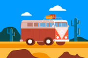Camper vans Illustration Pack, a Graphic by Wilsonkjc (Thumbnail 3 of 5)