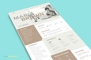 Cool Resume For Creative Designers, a Resume Template by ZippyPixels (Thumbnail 6 of 8)