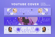Beauty Vlogger YouTube Cover, a Social Media Template by graphicook (Thumbnail 2 of 3)