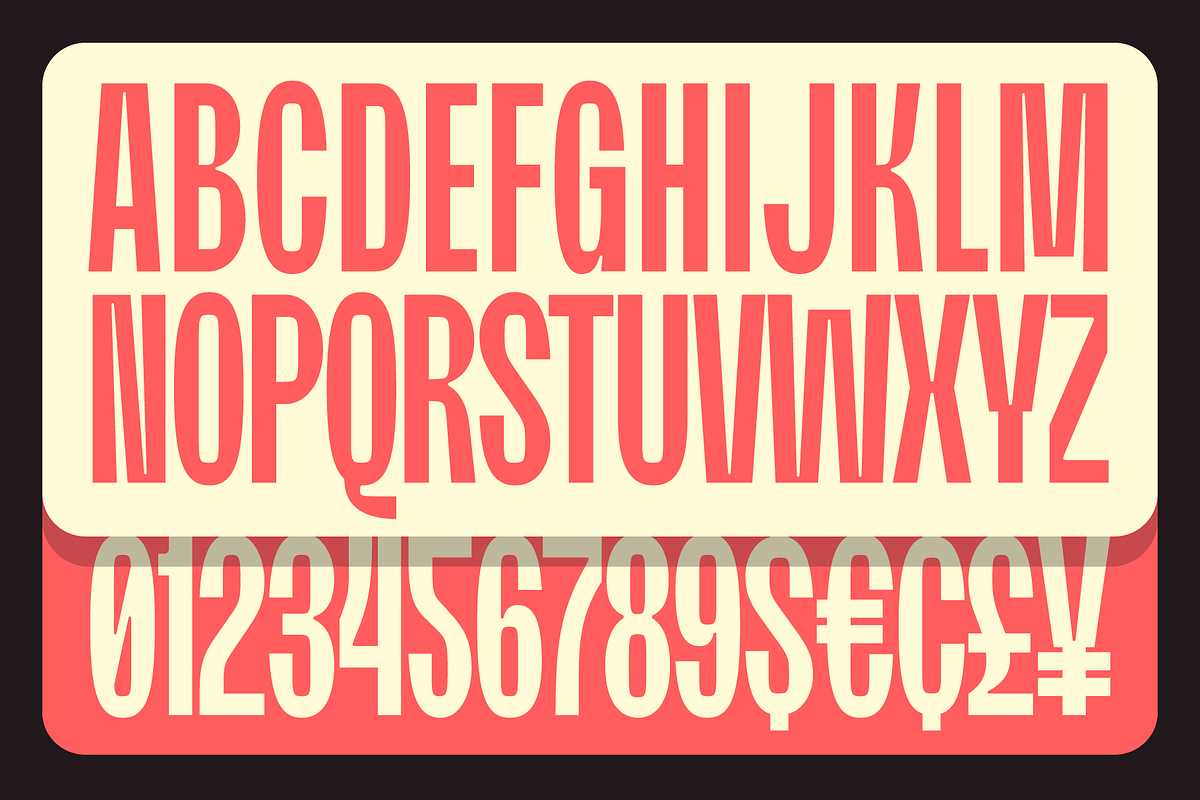 Moldin - Condensed Sans Serif Font, a Sans Serif Font by Zarma Type (Photo 11 of 12)