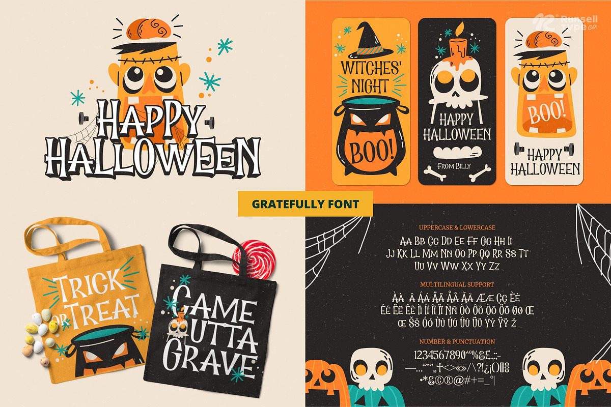 The Best Halloween Font Bundle, a Font by Runsell Studio (Photo 23 of 74)