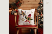 Quilted Christmas Ornaments, an Object Graphic by Caroline Maria (Thumbnail 2 of 12)