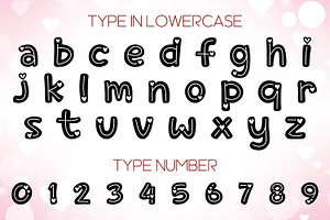 Valentine Heart - Display Font