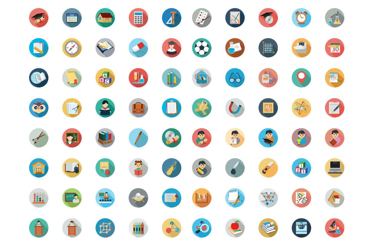175 Education Vector Icons preview 3