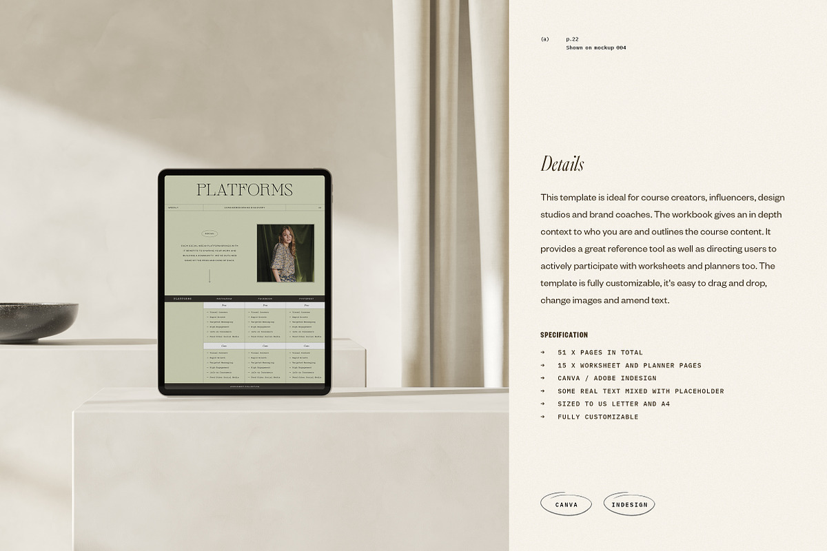 Workbook Creator, a Templates & Theme by Studio Standard (Photo 5 of 17)