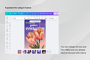 Innovation and Nature Posters, a Background Graphic by Ollyta May (Thumbnail 4 of 8)