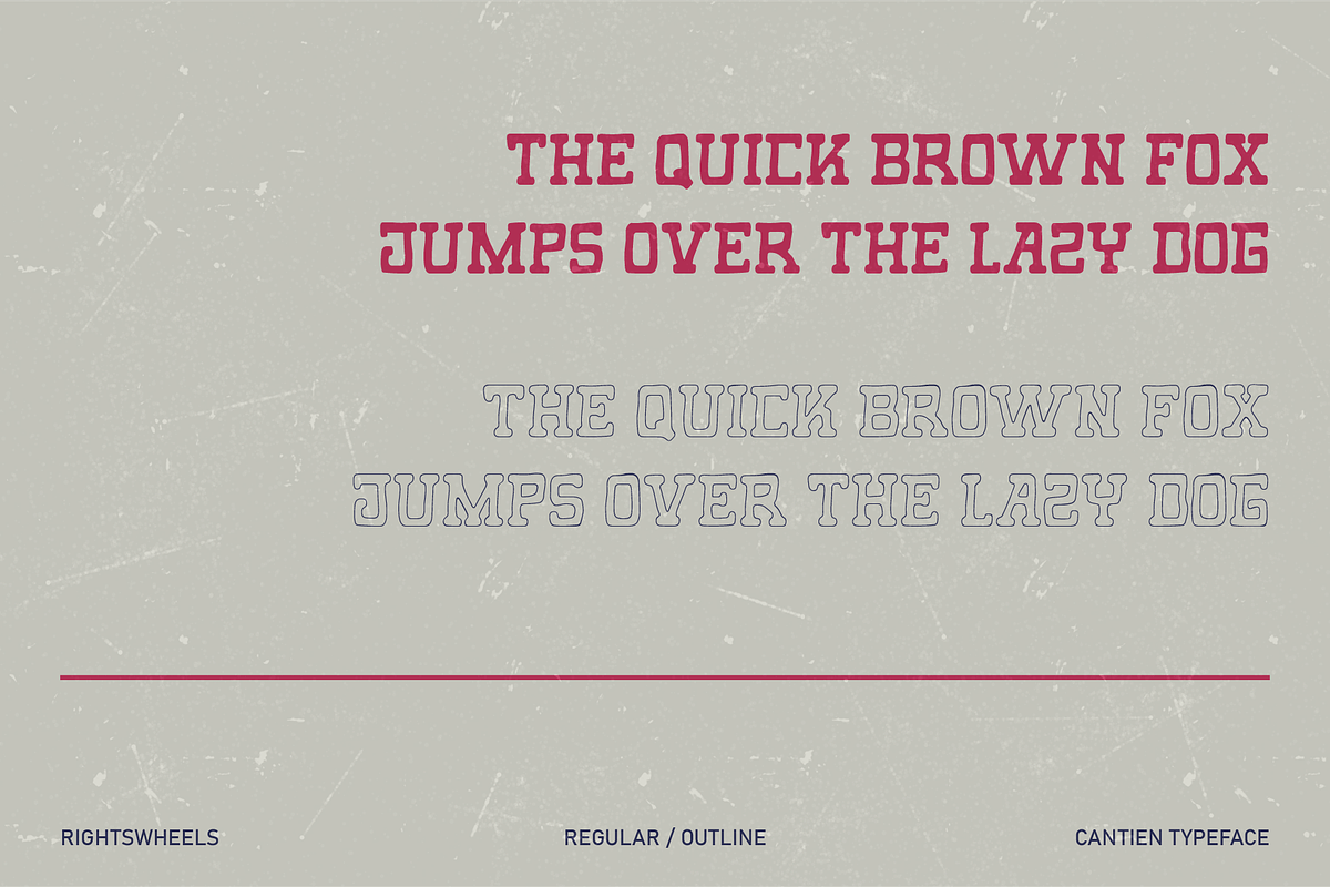 CANTIEN - Handdrawn Font, a Font by Rightwheels (Photo 2 of 9)