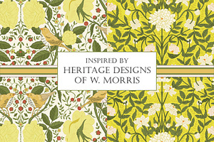 William Morris Style Patterns