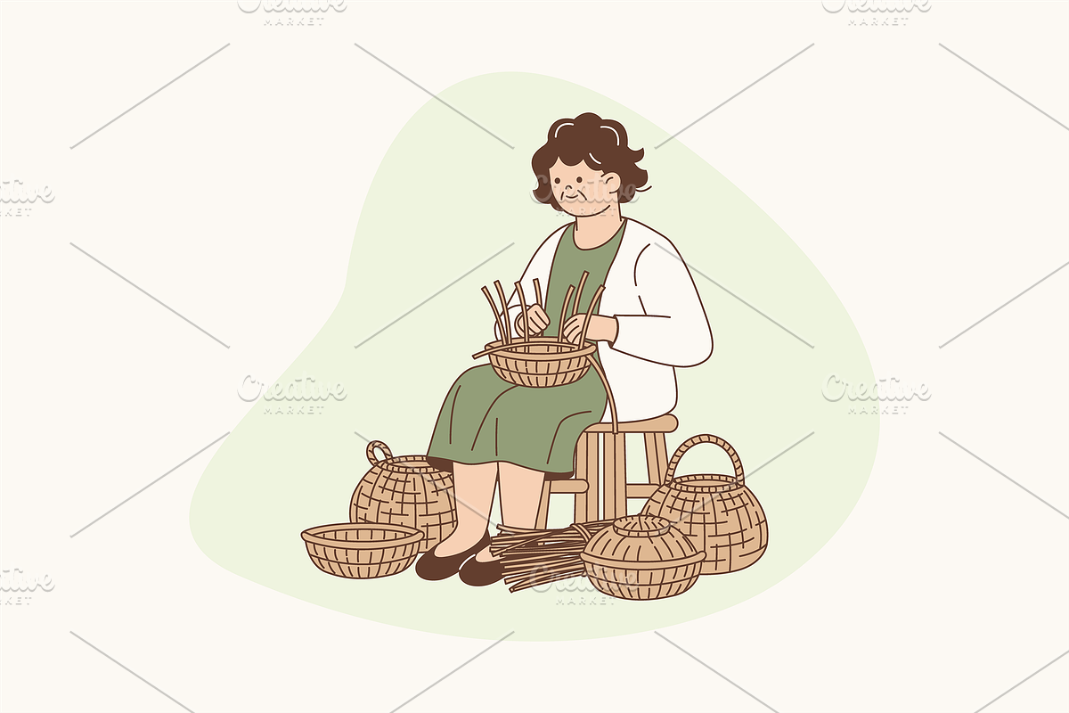 Vibrant Senior Life Illustration, an Object Graphic by Jump Studio (Photo 6 of 12)