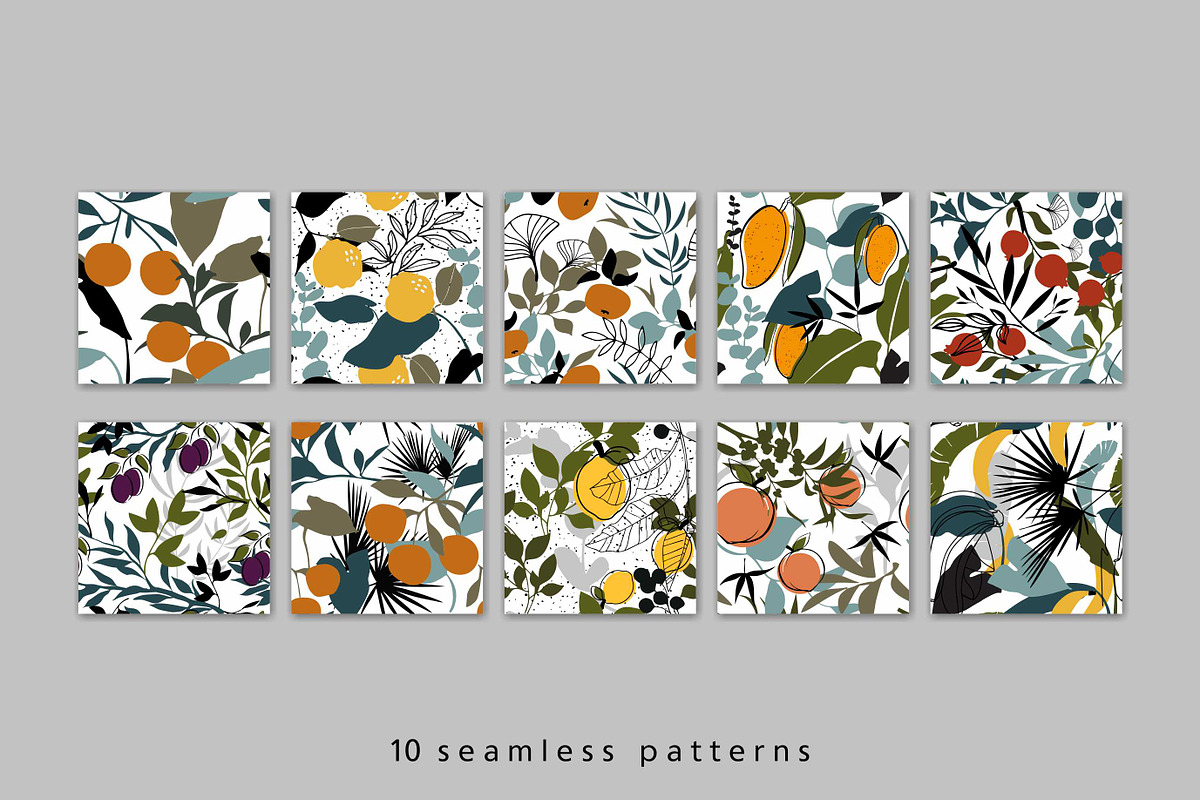 Fruits Prints, a Pattern Graphic by Part of the Art (Photo 2 of 6)