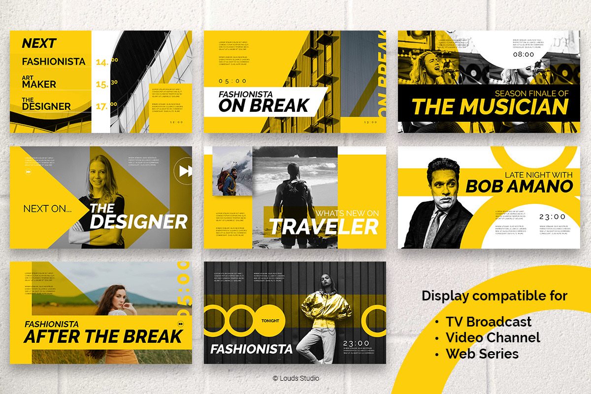 Creative People Youtube Channel, a Social Media Template by Louds Studio