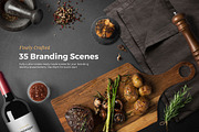 Kitchen Ready Mockup Creator, a Cups & Container Mockup by Mockup Cloud (Thumbnail 3 of 9)
