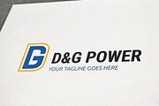 D&G Power Logo, a Branding & Logo Template by EngoCreative.com (Thumbnail 2 of 4)