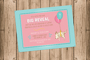 Baby Gender Reveal Invitation, an Invitation Template by Cyrah's Collection (Thumbnail 3 of 3)