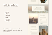 Squarespace Template for Therapist, a Squarespace Template by Soul Mission Studio (Thumbnail 3 of 10)
