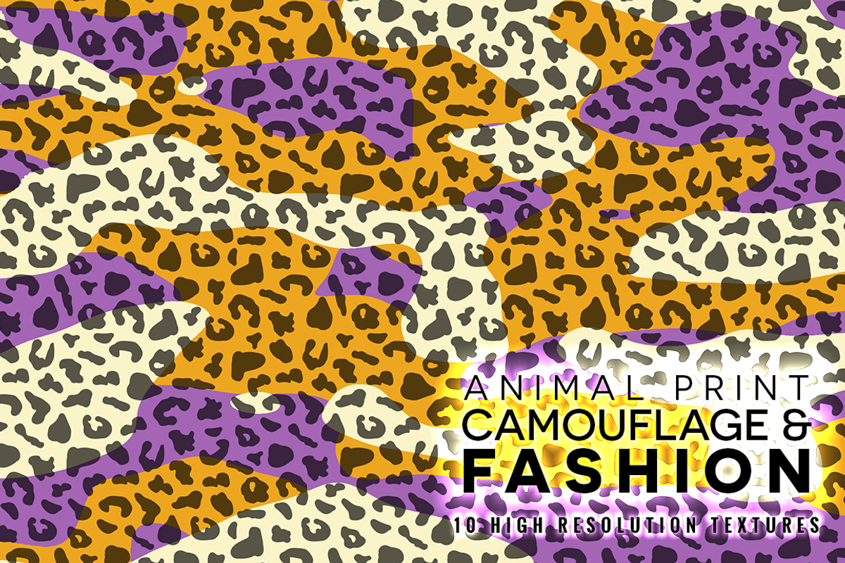 Animal Print, Camouflage and Fashion, a Texture Graphic by Digital Art Creations (Photo 8 of 14)