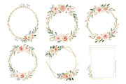 Geometric Floral Frames Set, an Illustration by jahid234 (Thumbnail 15 of 20)