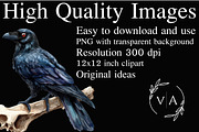 Dark Black Halloween Sublimation PNG, an Illustration by Craft Nest (Thumbnail 2 of 9)