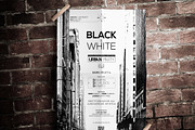Grunge Poster Mockup, a Print Template by CREATIVE DUDE (Thumbnail 1 of 5)
