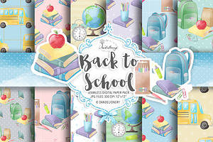 Back To School Pattern