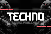 Gifasen - Techno Font, a Sans Serif Font by QR Design Studio (Thumbnail 3 of 8)