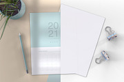 Calendar Mockup, a Product Mockup by Mego-studio (Thumbnail 5 of 5)