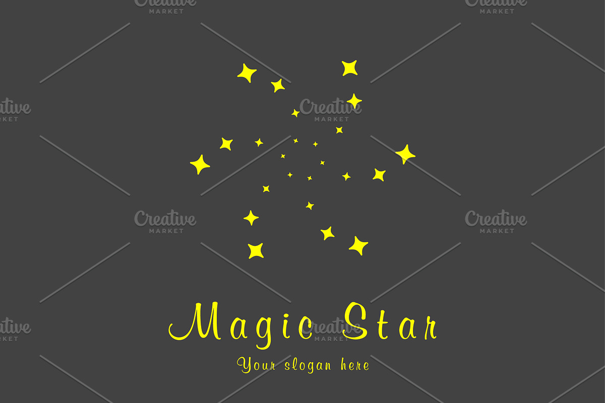 Star Swirl Logo Design Icon, a Branding & Logo Template by Morvana Crew