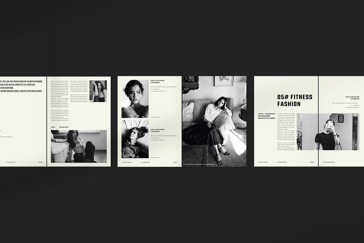 Lifestyle Magazine Template, a Magazine Template by Olion Lora (Photo 18 of 24)