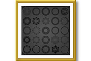 Set of Vector Round Patterns, a Decorative Illustration by FineArtStudio (Thumbnail 2 of 3)