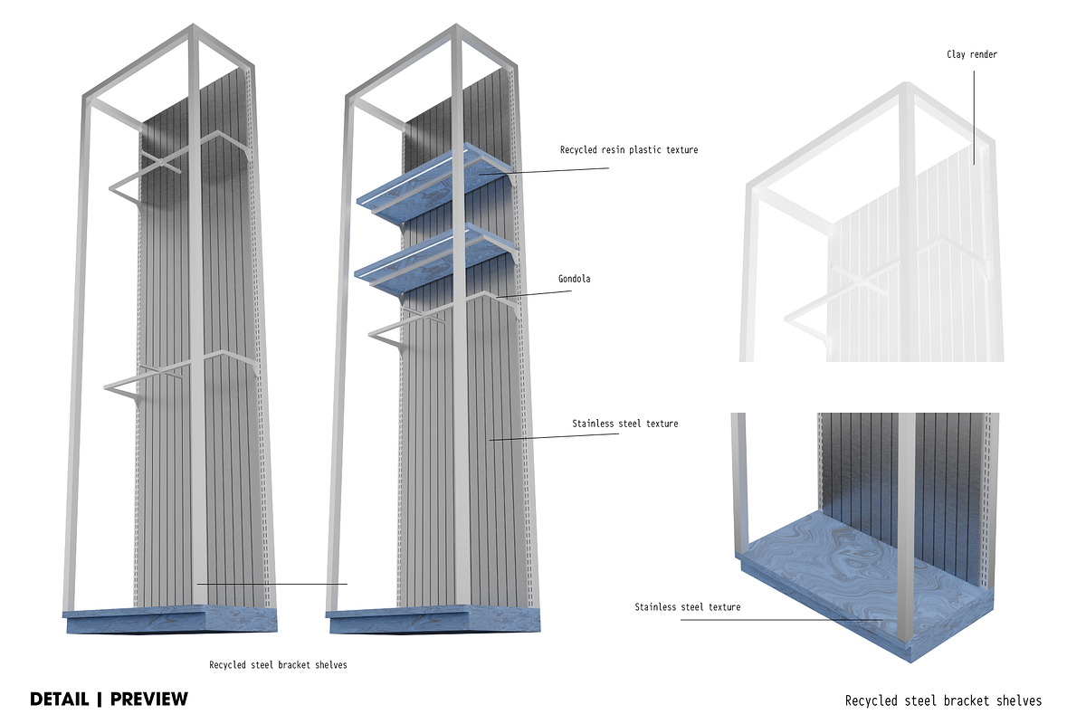 Backwall Blue Steel 3D, a Furniture 3D Model by made_by_nope (Photo 2 of 3)