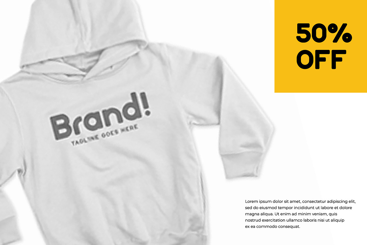 Fluff - Geometric Display Font, a Sans Serif Font by fluffstudio (Photo 3 of 7)