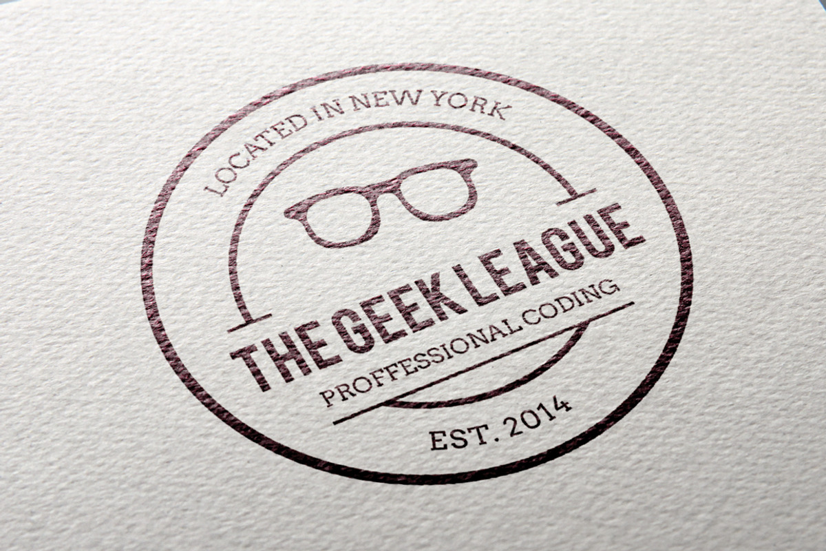 11 Hipster Badge Logos, a Branding & Logo Template by Xelm (Photo 10 of 11)