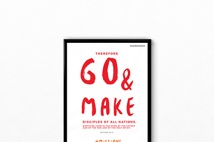 Christian Missions Poster/Template