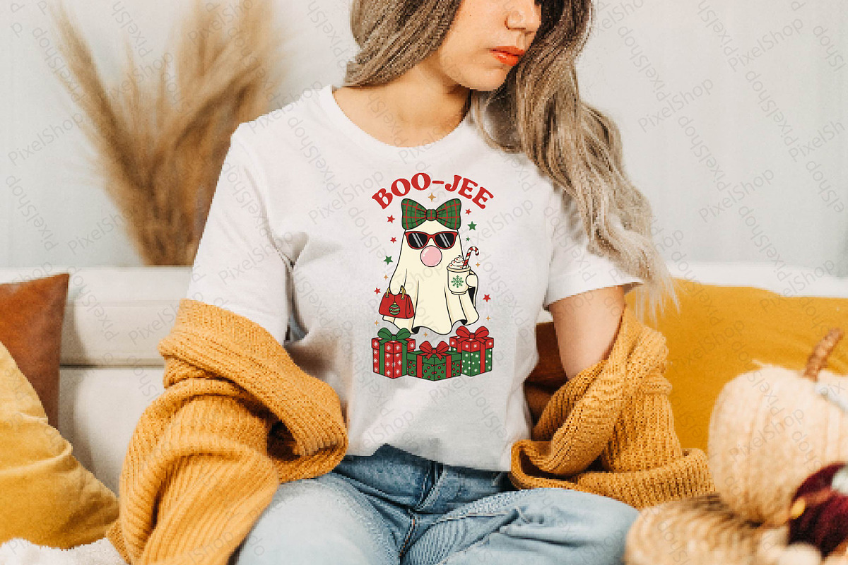 Boojee Christmas Fashion Ghost, an Illustration by DreamPrint404 (Photo 7 of 7)
