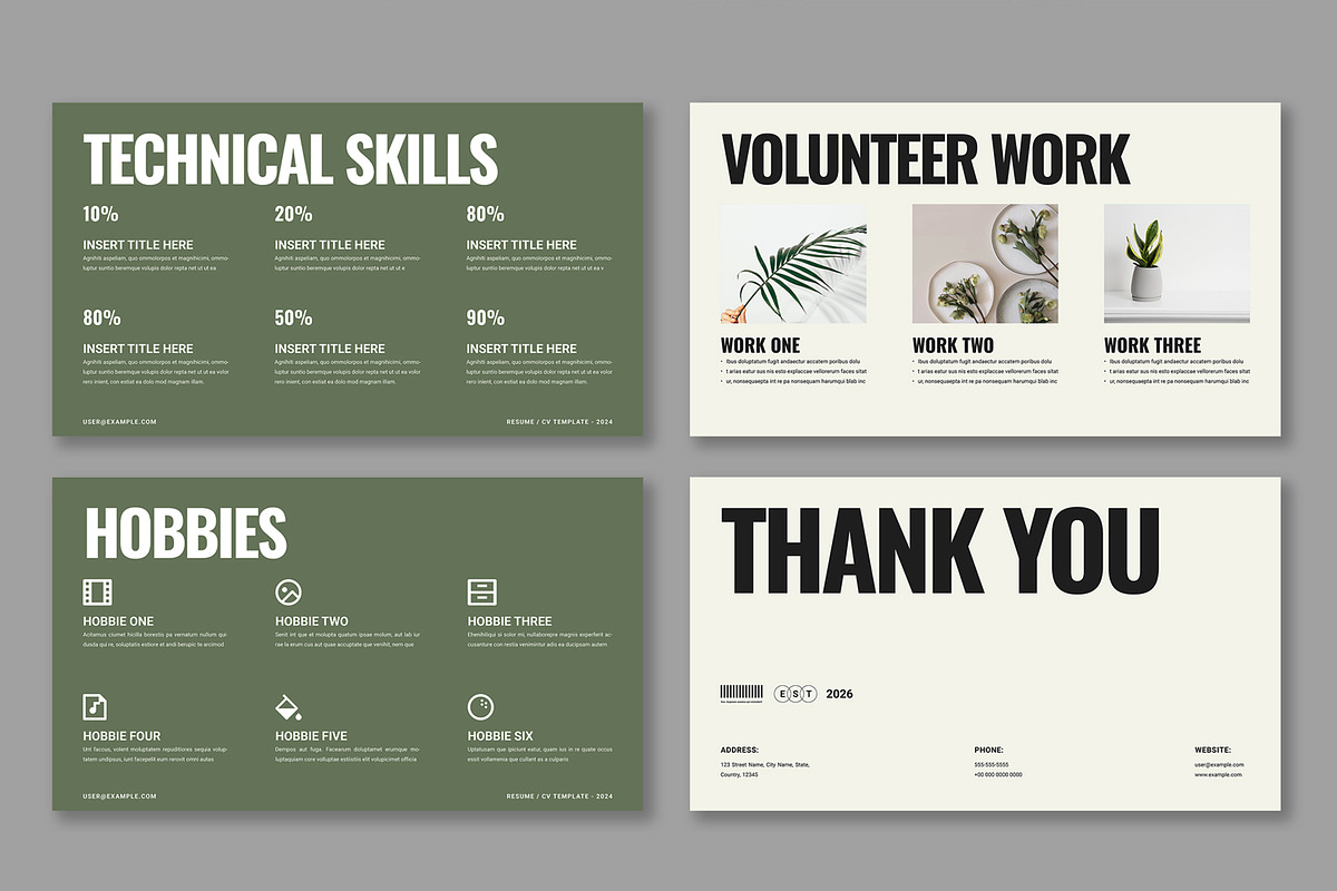 Digital Resume Presentation, a Presentation Template by ContestDesign (Photo 4 of 4)