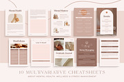 Wellness Workbook Creator | CANVA PS, a Magazine Template by Eviory (Thumbnail 16 of 45)