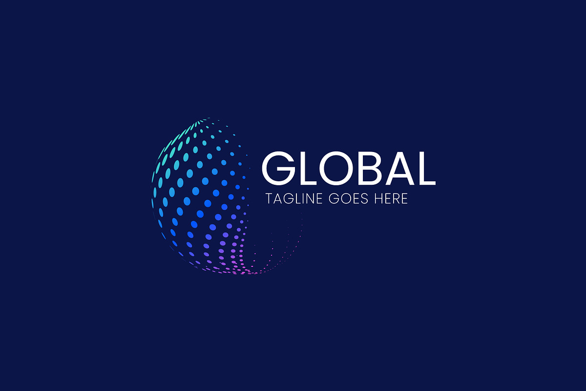 Global Software App Business Logo, a Branding & Logo Template by Signatoro (Photo 1 of 3)