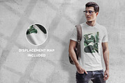 Isolated T-Shirt Mock-Up, a Shirt Mockup by PSD Market (Thumbnail 2 of 6)