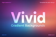 Vivid Gradient Backgrounds, a Graphic by Digital Blood (Thumbnail 1 of 7)