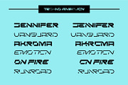 Techno Angelion Futuristic Font, a Sans Serif Font by WhymoreArt (Thumbnail 7 of 10)