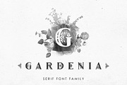 Gardenia - Serif Font Family, a Serif Font by Struvictory.art (Thumbnail 1 of 9)