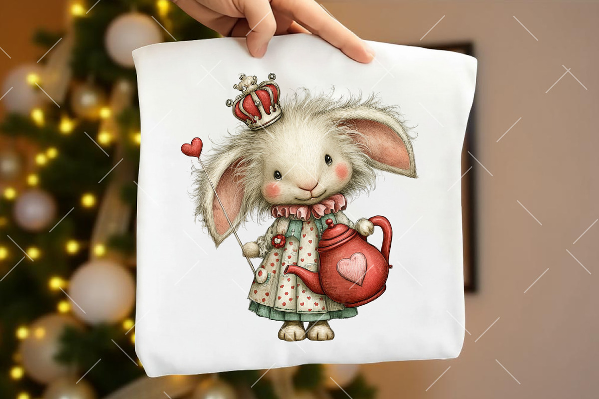 Whimsical Valentine Clipart Bundle, an Illustration by OK Design (Photo 4 of 6)