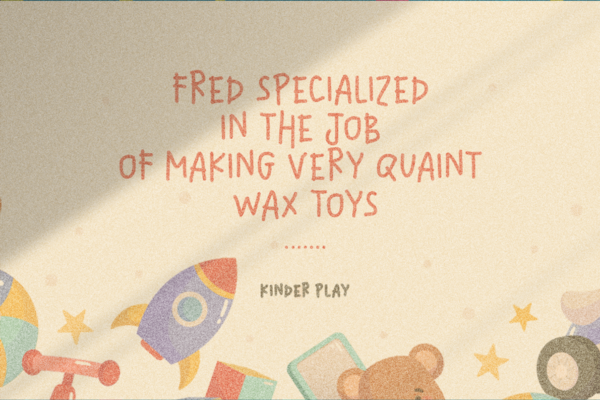 Kinder Play Handwriting, a Handwritten Font by Grontype (Photo 9 of 10)