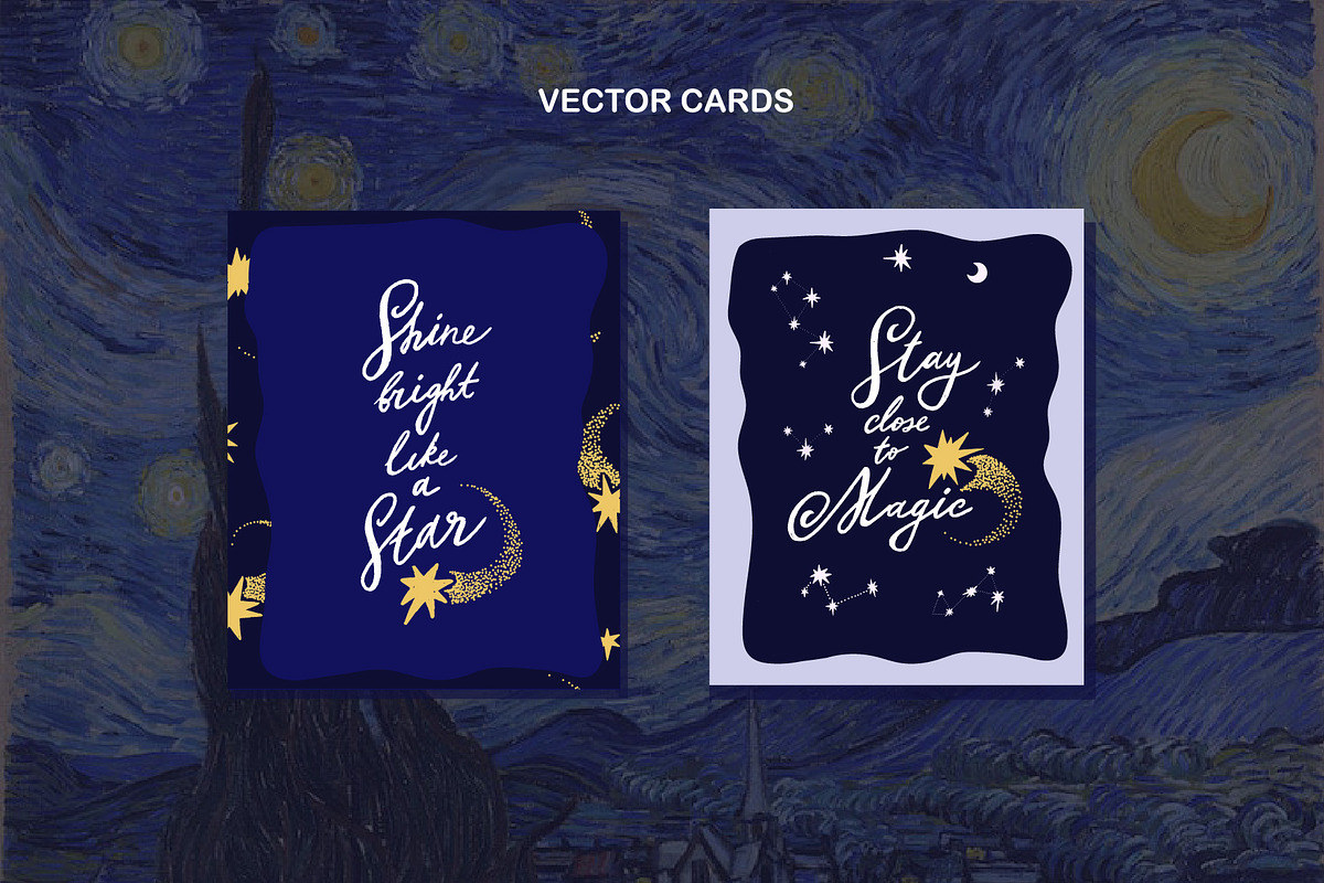 Celestial star doodles set, an Object Graphic by Wild Muse (Photo 6 of 7)