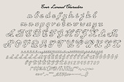 Ever Liminal Handwritten Outline, a Sans Serif Font by Struvictory.art (Thumbnail 5 of 9)