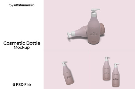 Cosmetic Bottle Mockup