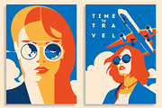 16 AirTravel Illustrations, a Decorative Illustration by Alexander Baidin (Thumbnail 3 of 12)