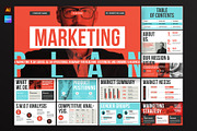 Marketing Plan Presentation Template, a Presentation Template by E-Type (Thumbnail 1 of 5)